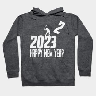 happy new year 2023 golf Hoodie